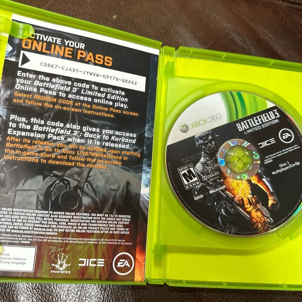 Battlefield 3 -- Limited Edition (2 Disc‎ Set) (Microsoft Xbox 360, 2011)